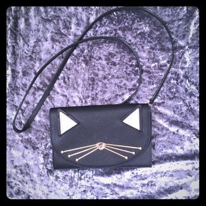 Kate Spade Cat Crossbody Wallet Purse